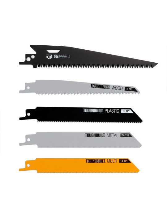 Sierra de Punta, Manual, Plegable + 4 Hojas TOUGHBUILT
