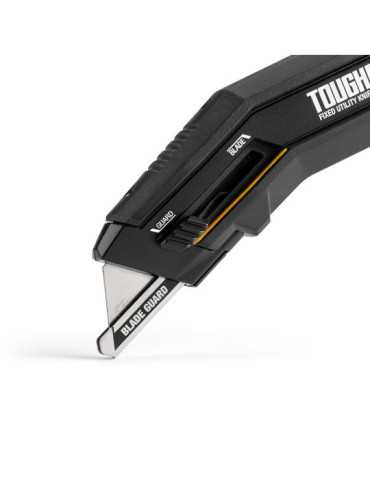 Cúter Hoja Fija + Protector Deslizante TOUGHBUILT 2