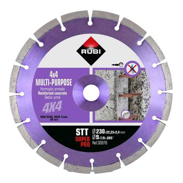 Disco Diamantado Stt Superpro Ø230 x 2,2 x 22,2 mm RUBI