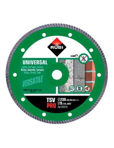 Disco Diamantado Tsv Pro Ø230 x 2 x 22,2 mm RUBI