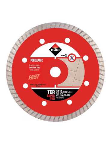 Disco Diamantado Tcr Superpro Ø115 x 1,4 x 22,2 mm RUBI
