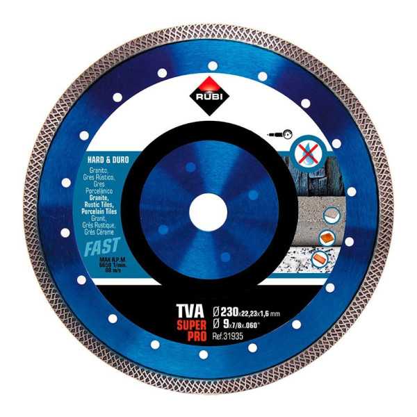 Disco Diamantado Tva Superpro Ø230 x 1,4 x 22,2 mm RUBI