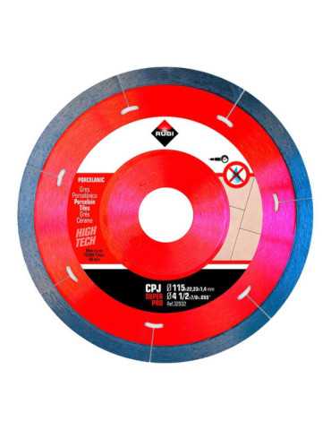 Disco Diamantado Cpj Superpro Ø115 x 1,4 x 22,2 mm RUBI