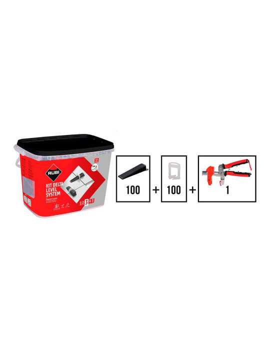 Kit Delta Level System 1 mm (3-12 mm) RUBI