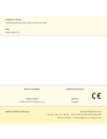 Hormigonera Optimix 120 H.121LPS ALTRAD 2