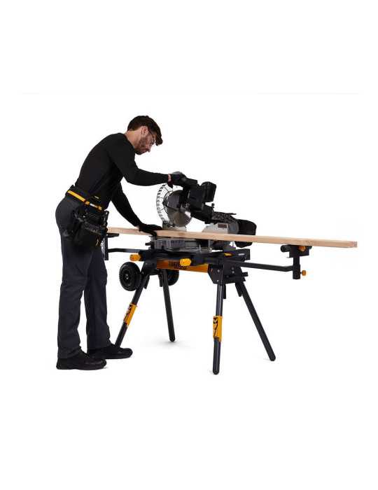 Soporte Universal con Ruedas para Ingletadora, 195 cm TOUGHBUILT