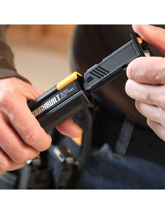 Cúter Recargable con 5 + 5 Hojas TOUGHBUILT