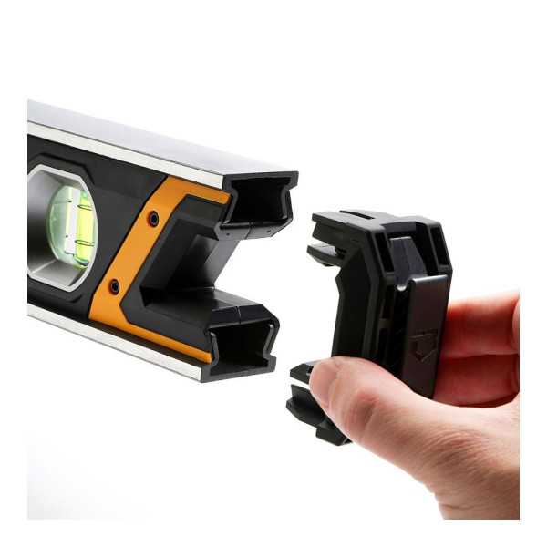 Nivel Magnético Tubular, con Burbuja Iluminada, 60 cm TOUGHBUILT