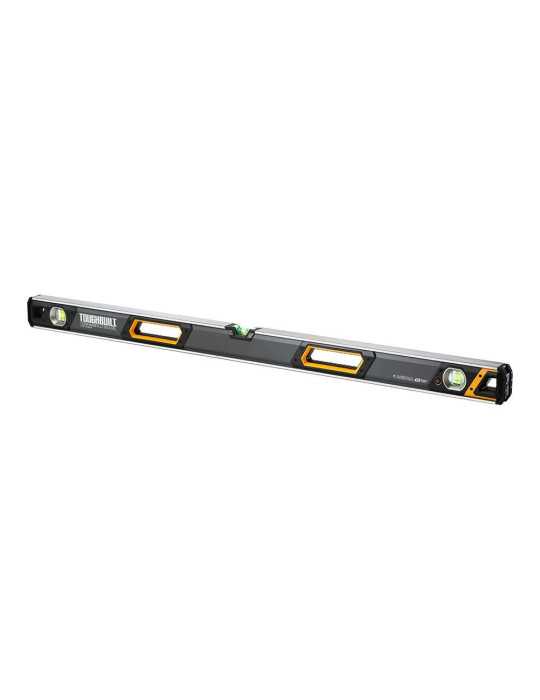 Nivel Magnético Tubular, con Burbuja Iluminada, 120 cm TOUGHBUILT