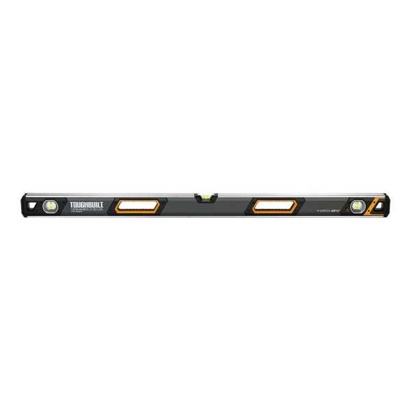 Nivel Magnético Tubular, con Burbuja Iluminada, 120 cm TOUGHBUILT