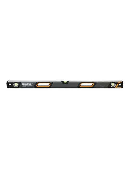 Nivel Magnético Tubular, con Burbuja Iluminada, 120 cm TOUGHBUILT