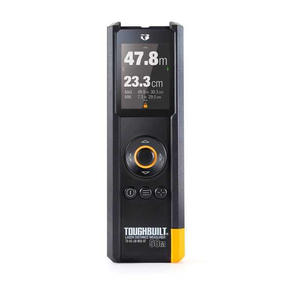Medidor de Distancia Láser 50 m TOUGHBUILT