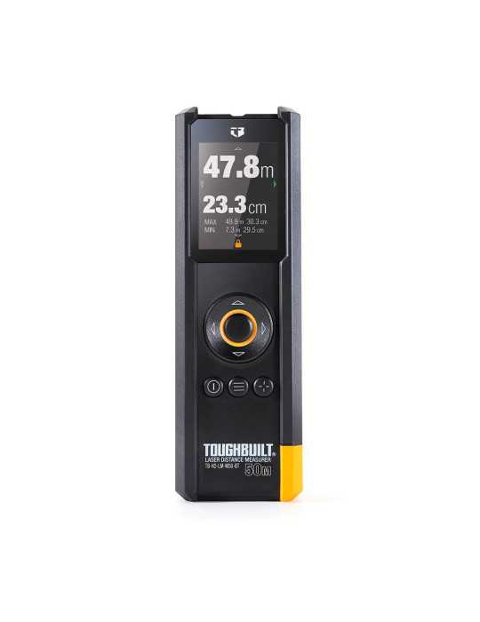 Medidor de Distancia Láser 50 m TOUGHBUILT