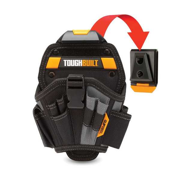 Funda para Taladro Grande con Sistema Cliptech, 18 x 8 x 25 cm TOUGHBUILT