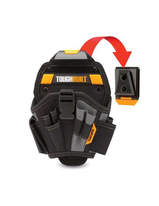 Funda para Taladro Grande con Sistema Cliptech, 18 x 8 x 25 cm TOUGHBUILT