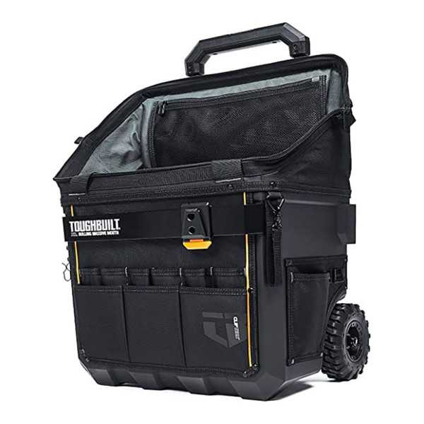 Bolsa de Herramientas Massive Mouth XL con Ruedas, con Sistema Cliptech, 45,7 × 35,5 x 49,5 cm TOUGHBUILT