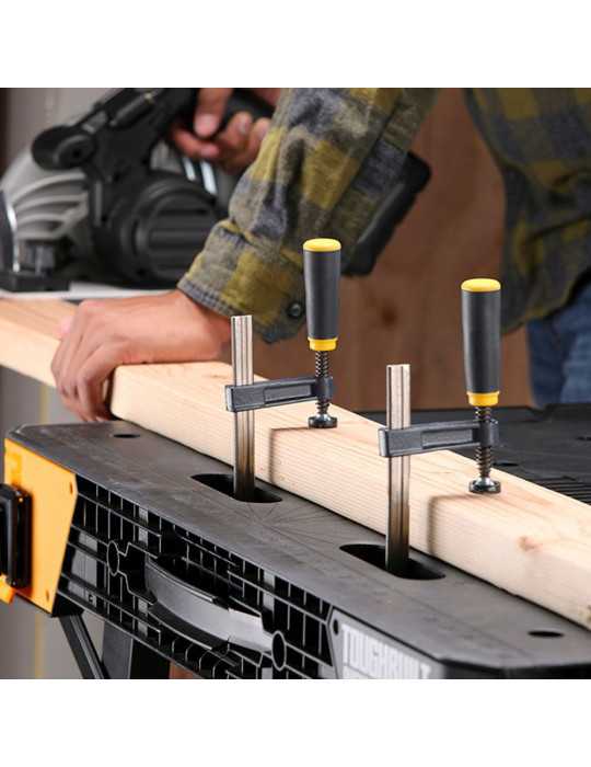Banco de Trabajo de Montaje Rápido, 63x101x78,7cm TOUGHBUILT