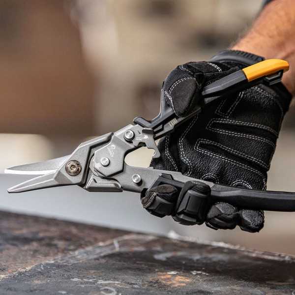 Tijeras de Aviación para Cortachapa, Corte Recto TOUGHBUILT