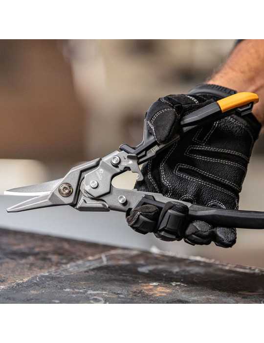 Tijeras de Aviación para Cortachapa, Corte Recto TOUGHBUILT