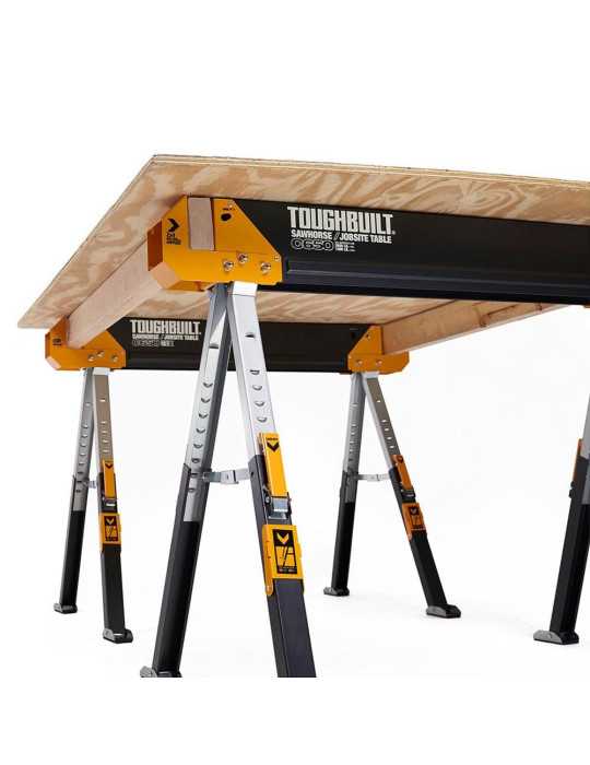 Caballetes Portátiles / Mesa de Trabajo, C650, 2 uds TOUGHBUILT
