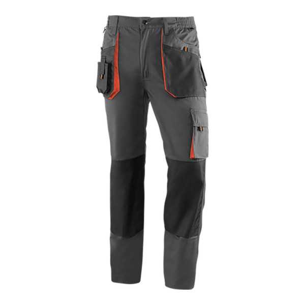 Pantalón Largo Top Range Gris/Negro/Naranja.talla L JUBA
