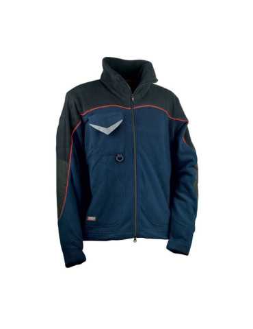 Cazadora Forro Polar Rider Azul Marino Negro Talla XL COFRA