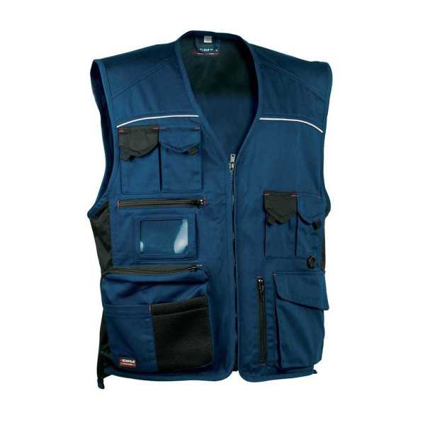 Chaleco Expert Azul Marino Negro Talla 52 COFRA