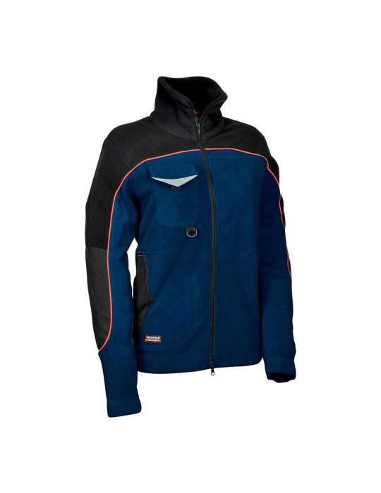 Cazadora Woman Forro Polar Rider Azul Marino Negro Talla M COFRA