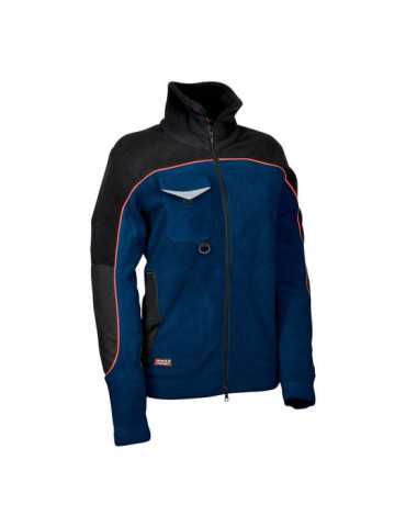 Cazadora Woman Forro Polar Rider Azul Marino Negro Talla XL COFRA