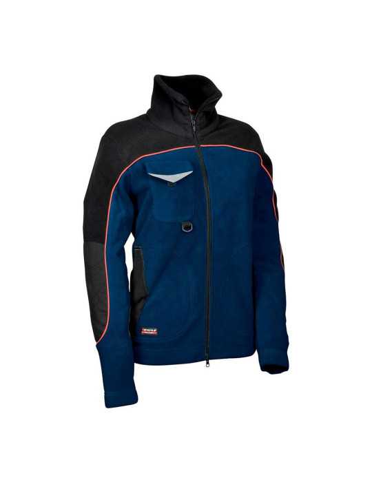 Cazadora Woman Forro Polar Rider Azul Marino Negro Talla XL COFRA
