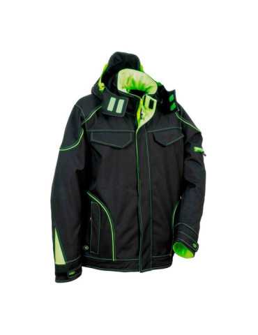 Cazadora Softshell Tecka Negro Lime Talla 50 COFRA