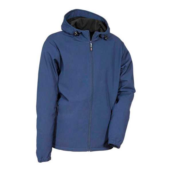 Cazadora Softshell Vannas Azul Marino Talla M COFRA