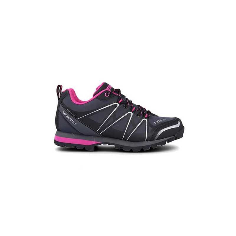 Zapato seguridad PAREDES Trek Lucia gris - fucsia Talla 36