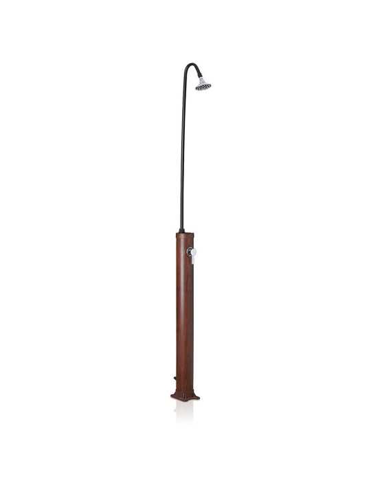 Ducha PVC Aspecto Madera con Acumulador de Agua 9 L GRE