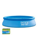 Piscina Hinchable Redonda Modelo Easy Set, Depuradora No Incluida, Ø244 x 61 cm INTEX