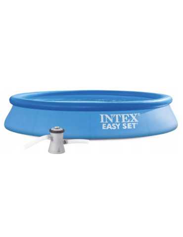 Piscina Hinchable Redonda Modelo Easy Set, con Depuradora, Ø305 x 61 cm INTEX
