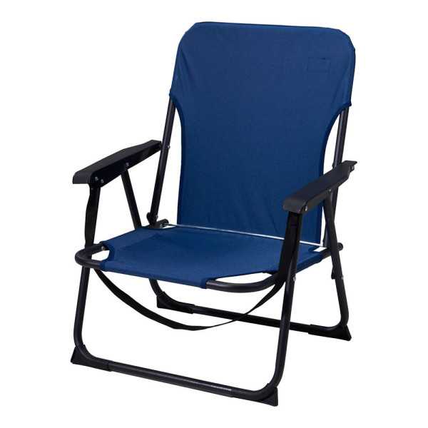 Silla Plegable Azul, 52 x 54 x 26/66 cm REDCLIFFS