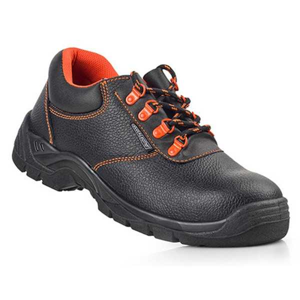 Zapatos de Seguridad Piel Negra S3 SRC Talla 46 BLACKLEATHER