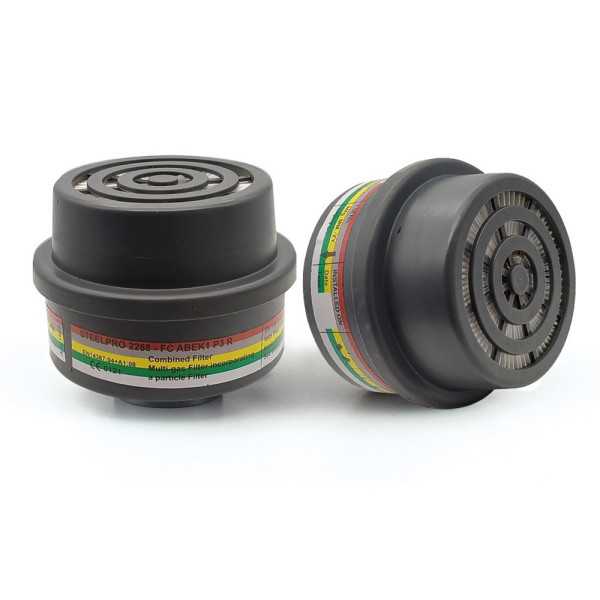 Pack 2 Filtros con Rosca Fp ABEK1P3 STEELPRO