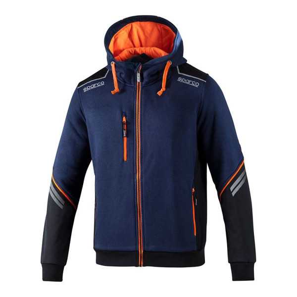 Sudadera Tech Ndis Hooded Full Zip Talla S Bm/Af 02414BMAF1S SPARCO