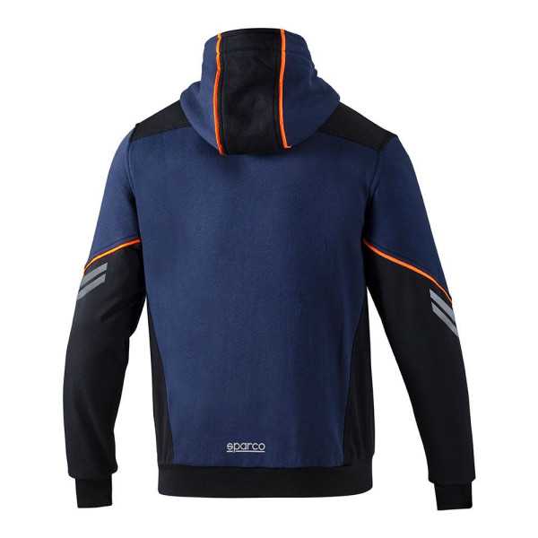 Sudadera Tech Ndis Hooded Full Zip Talla S Bm/Af 02414BMAF1S SPARCO