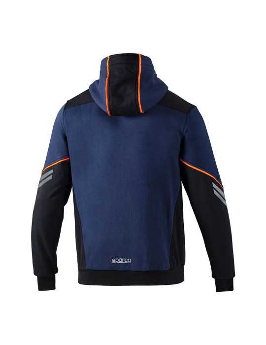 Sudadera Tech Ndis Hooded Full Zip Talla S Bm/Af 02414BMAF1S SPARCO