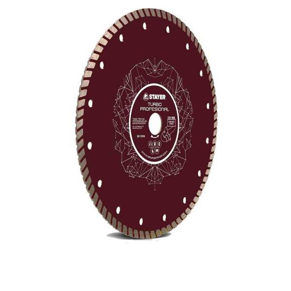 Disco Turbo Plus Lágrima Ø230 x 2 x 22,2 mm STAYER
