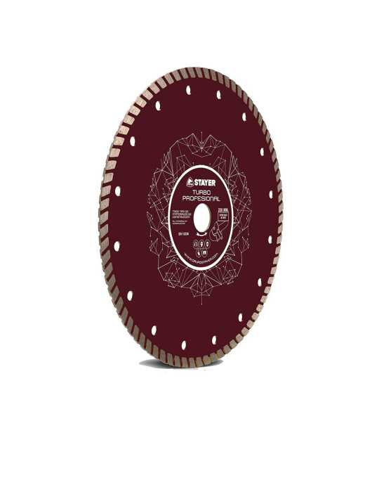 Disco Turbo Plus Lágrima Ø230 x 2 x 22,2 mm STAYER