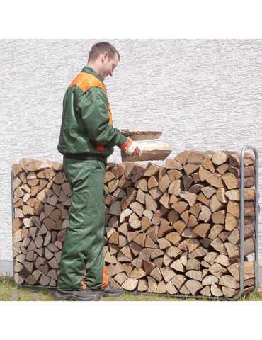 Soporte Metálico Extensible para Almacenar Leña Hasta 1,17 m³ WOLFCRAFT 2