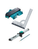 Set para Suelos Perfectos Ajuste de Suelos Laminados y de Diseño WOLFCRAFT