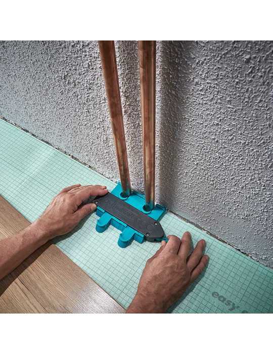 Set para Suelos Perfectos Ajuste de Suelos Laminados y de Diseño WOLFCRAFT