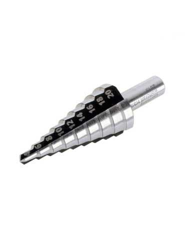 Broca Escalonada HSS de Ø8 - Ø35 mm WOLFCRAFT