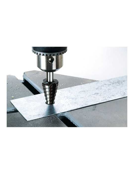 Broca Escalonada HSS de Ø8 - Ø35 mm WOLFCRAFT