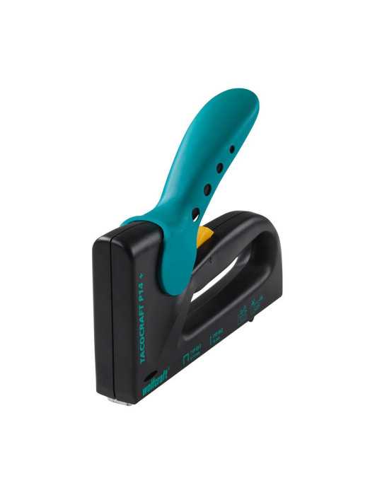 Grapadora Manual de Plástico Tacocraft P14 WOLFCRAFT